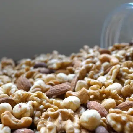 Luxe-notenmix-walnoten-cashews-hazelnoot-amandel-dehorecabox-noten-pitten-zaden-gezond